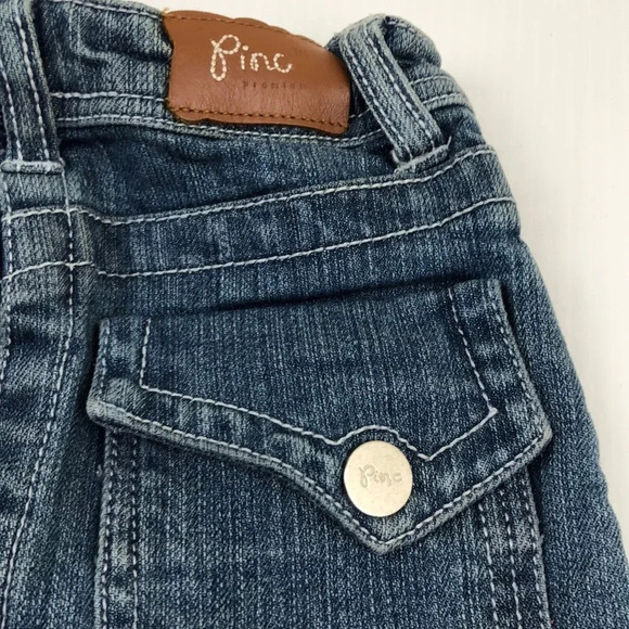PINC EUC GIRLS BLUE JEAN SKIRT SIZE 4T - Picture 5 of 8